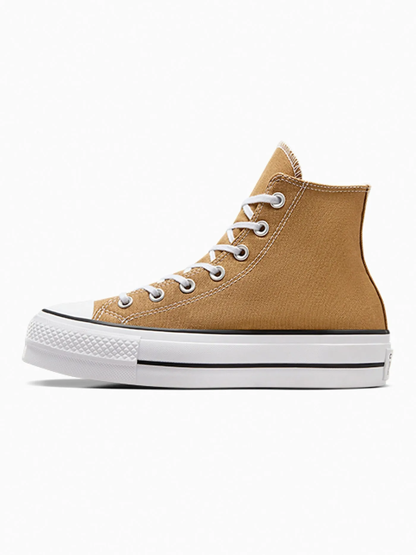 Chuck Taylor All Star Lift Hi Trek Tan/White/Black Shoes