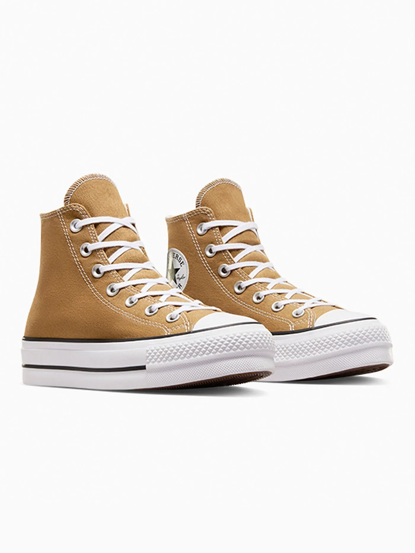 Chuck Taylor All Star Lift Hi Trek Tan/White/Black Shoes