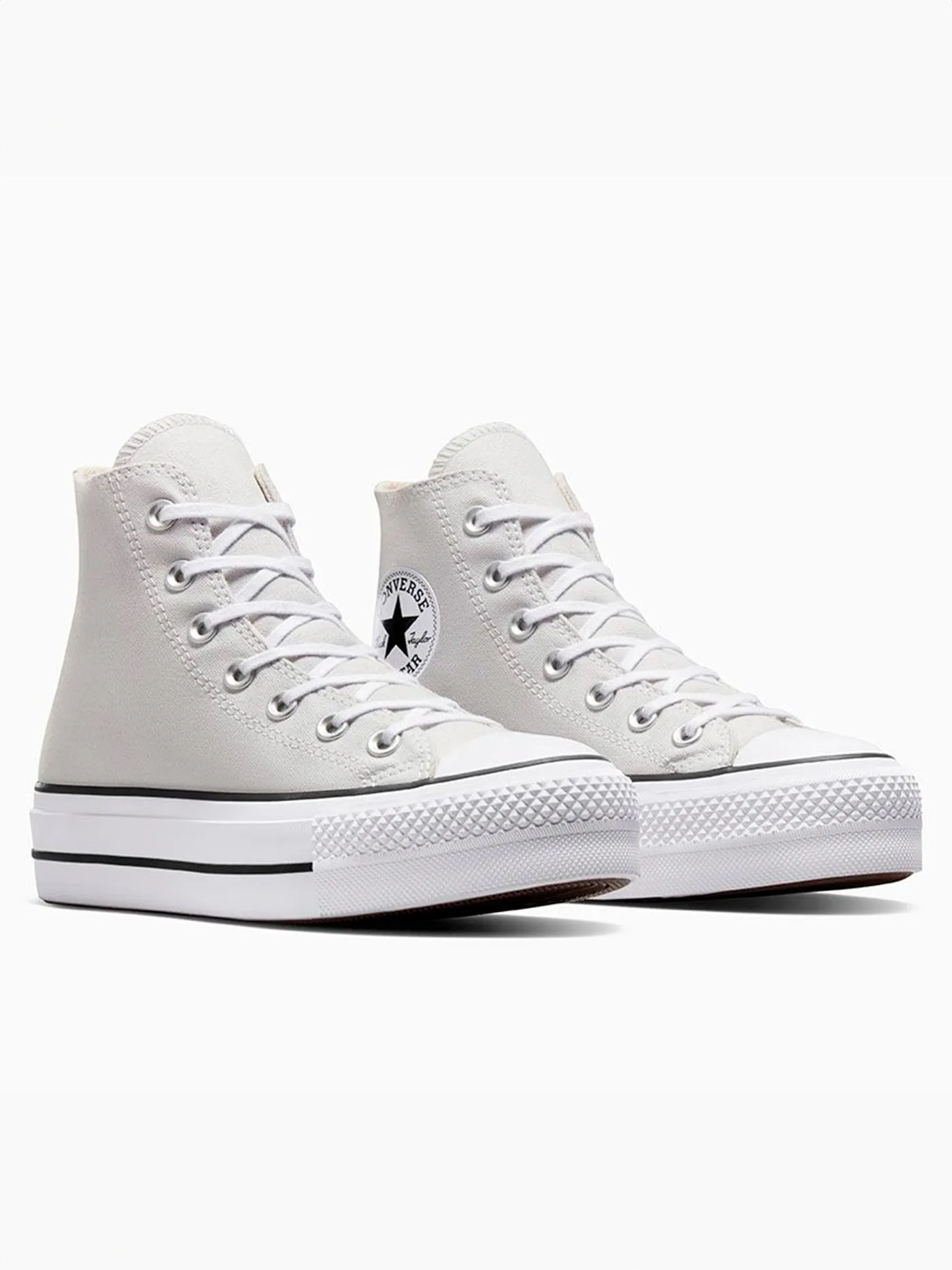 CTAS Lift Platform Hi Barely Grey/White/Black Shoes