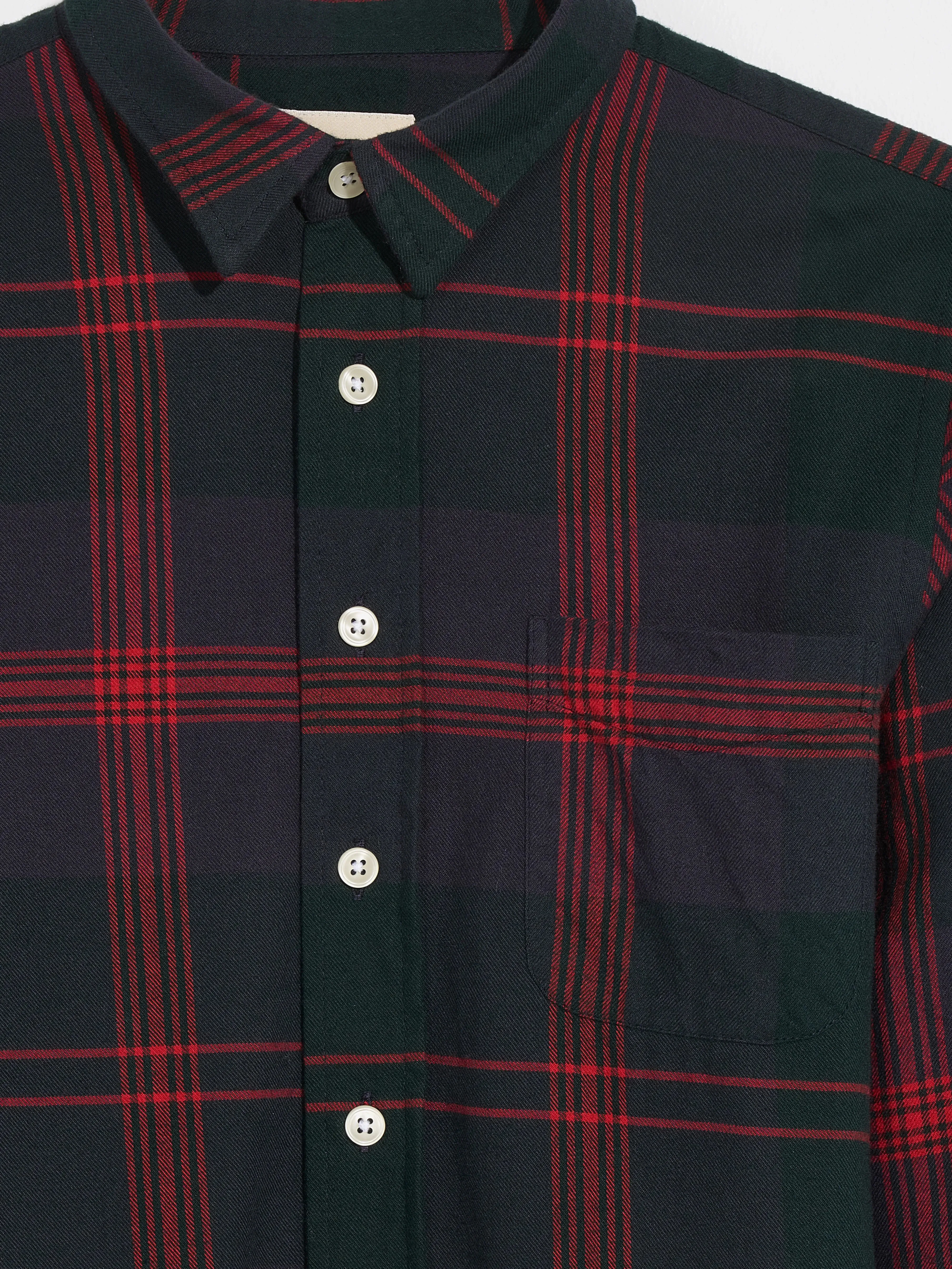 Gaspar Shirt (232 / B / CHECK W)