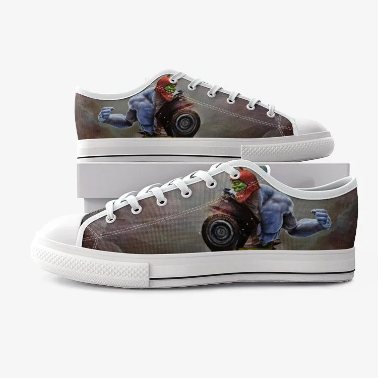 Kronis Kicks: Low Top Canvas Shoes (Men's)
