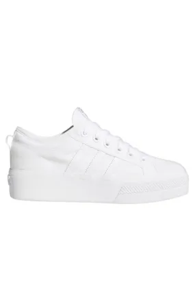 Nizza Platform Shoe Cloud White