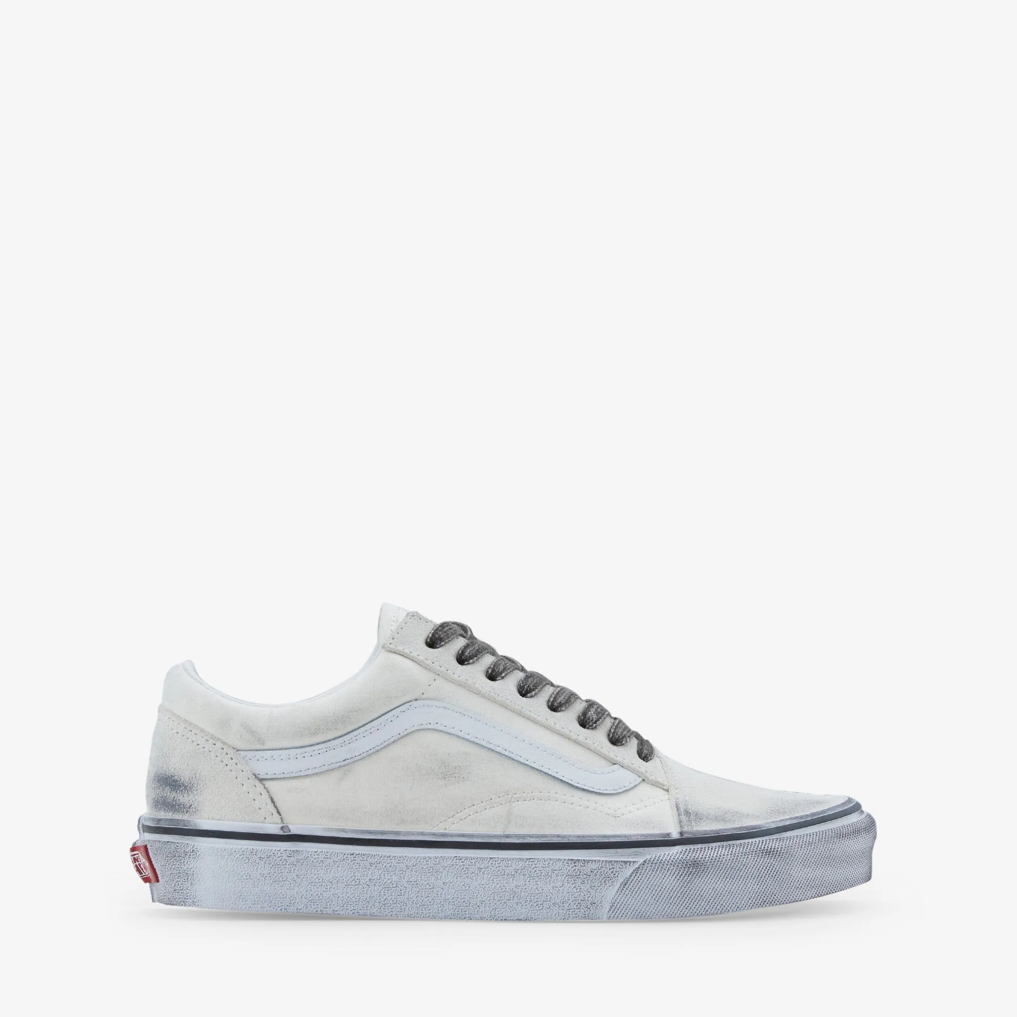 Old Skool Stressed White | White