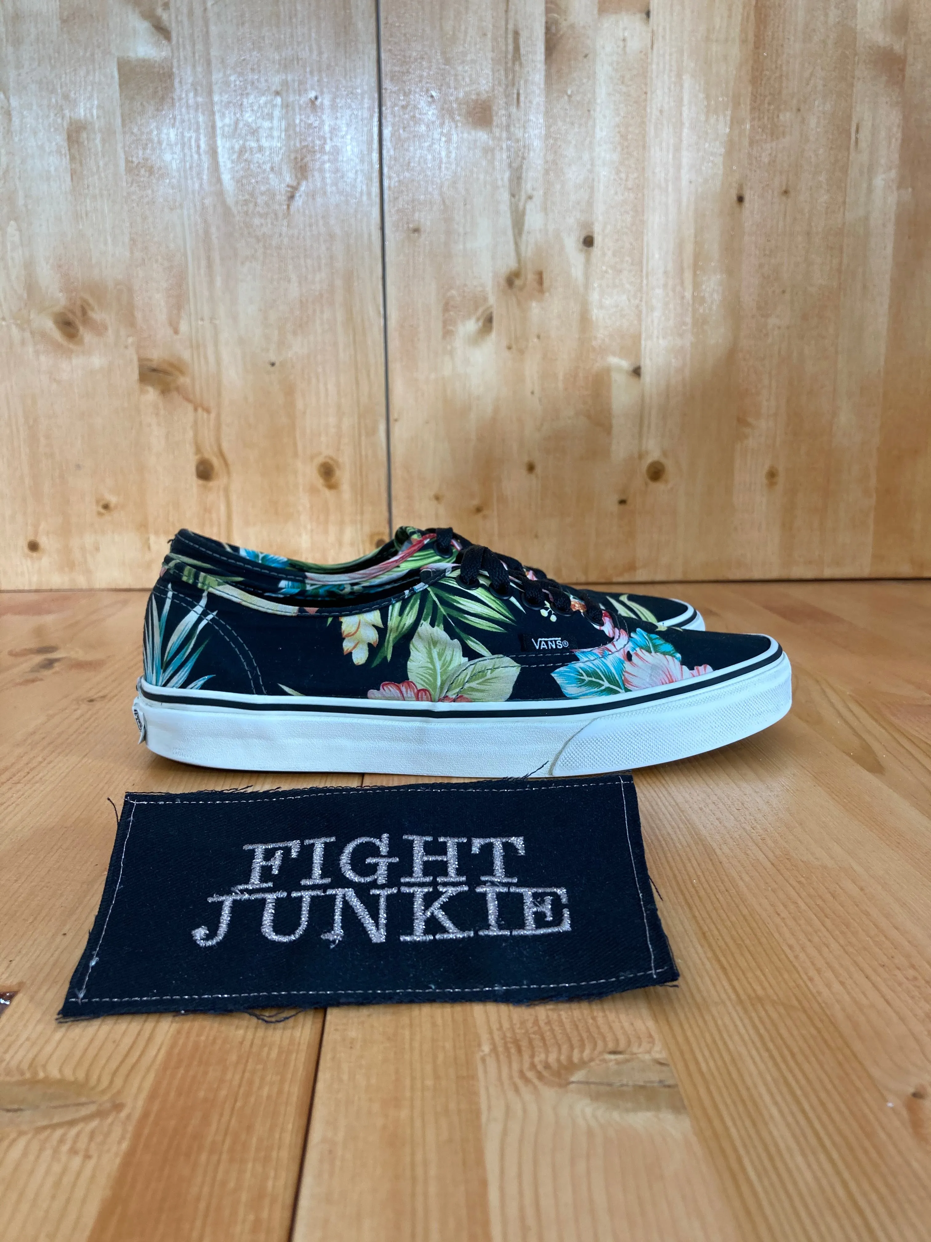 VANS OLD SKOOL CANVAS Women Size 9 Low Top Shoes Sneakers Floral