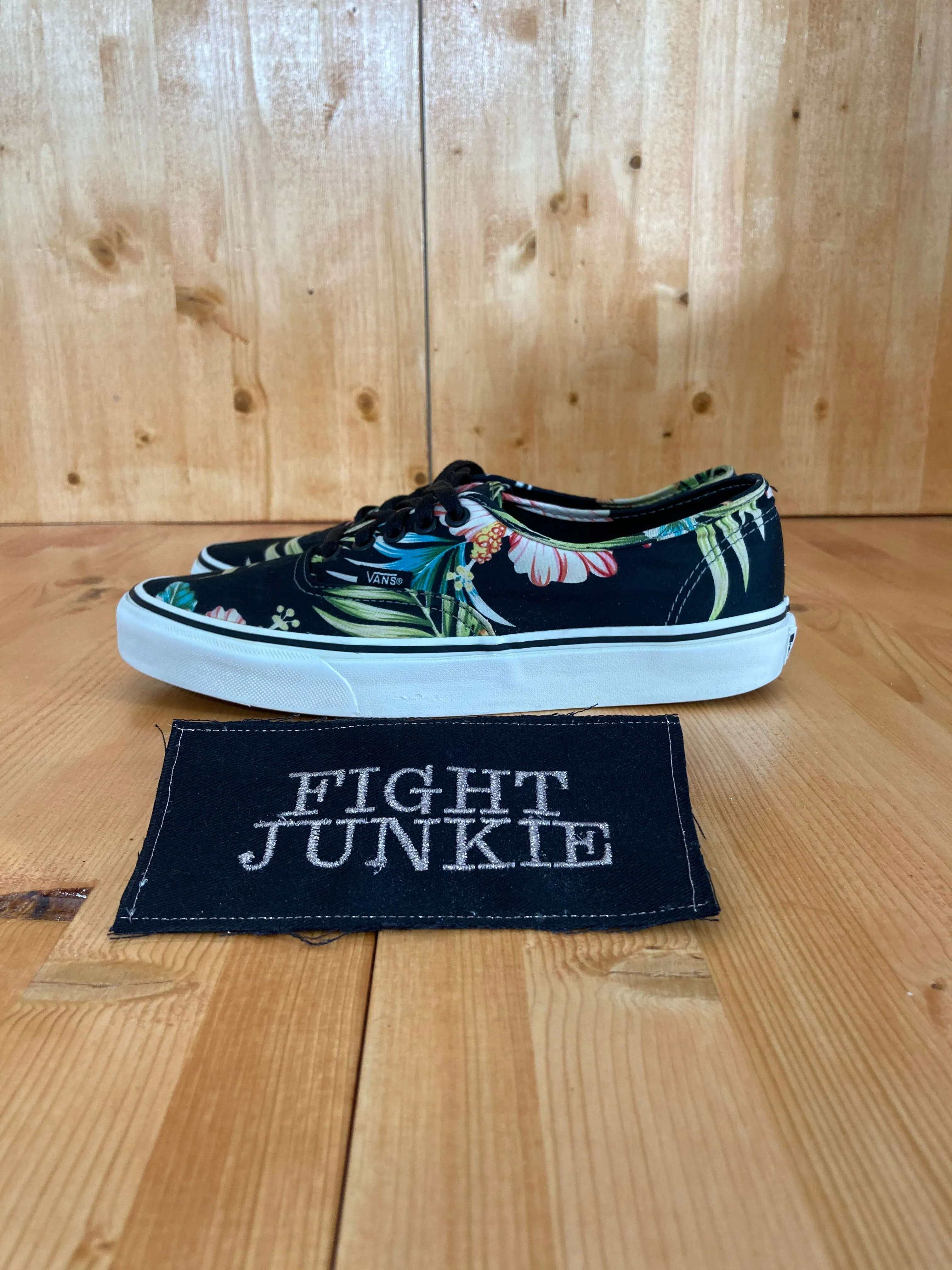 VANS OLD SKOOL CANVAS Women Size 9 Low Top Shoes Sneakers Floral