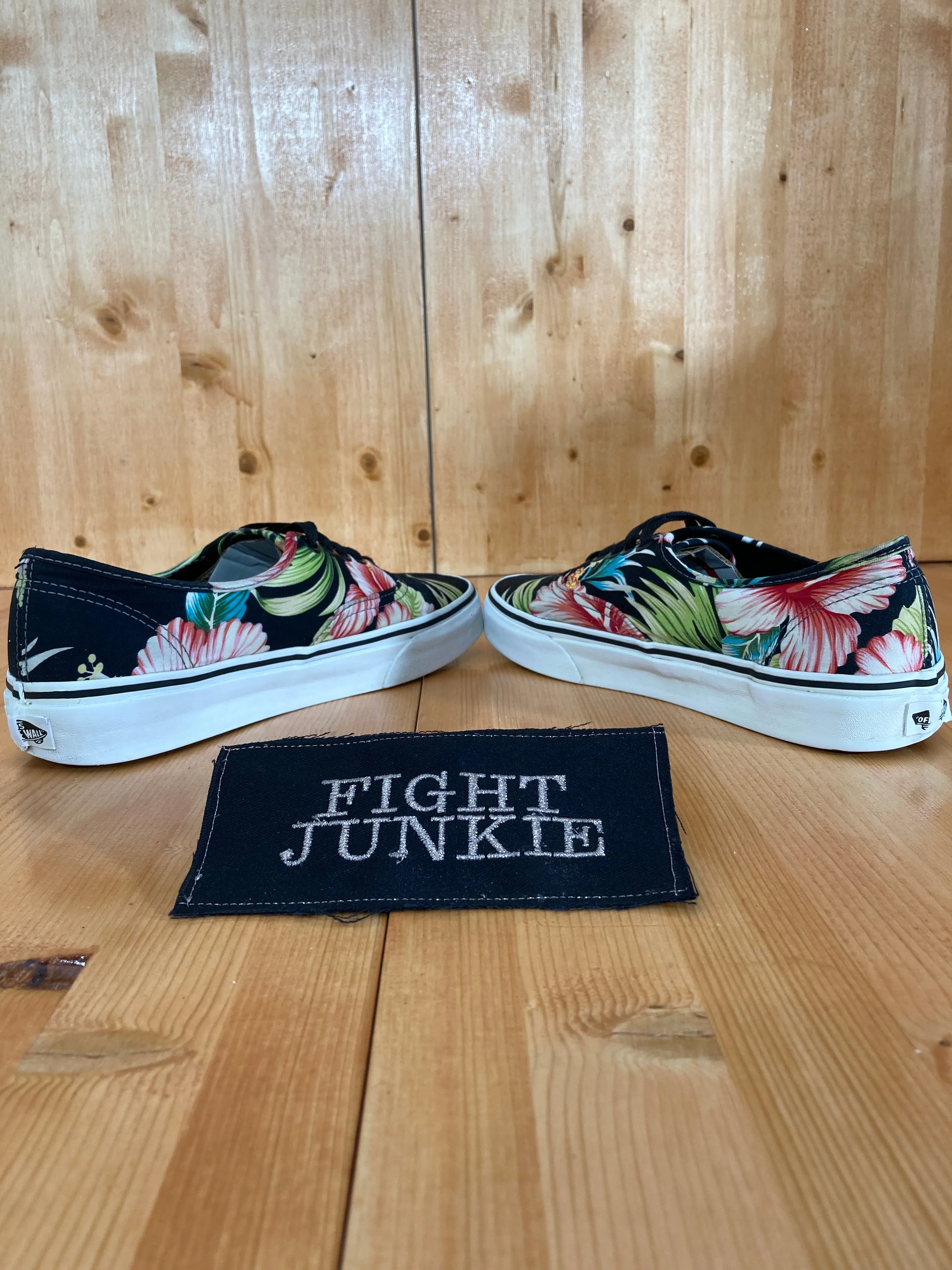 VANS OLD SKOOL CANVAS Women Size 9 Low Top Shoes Sneakers Floral
