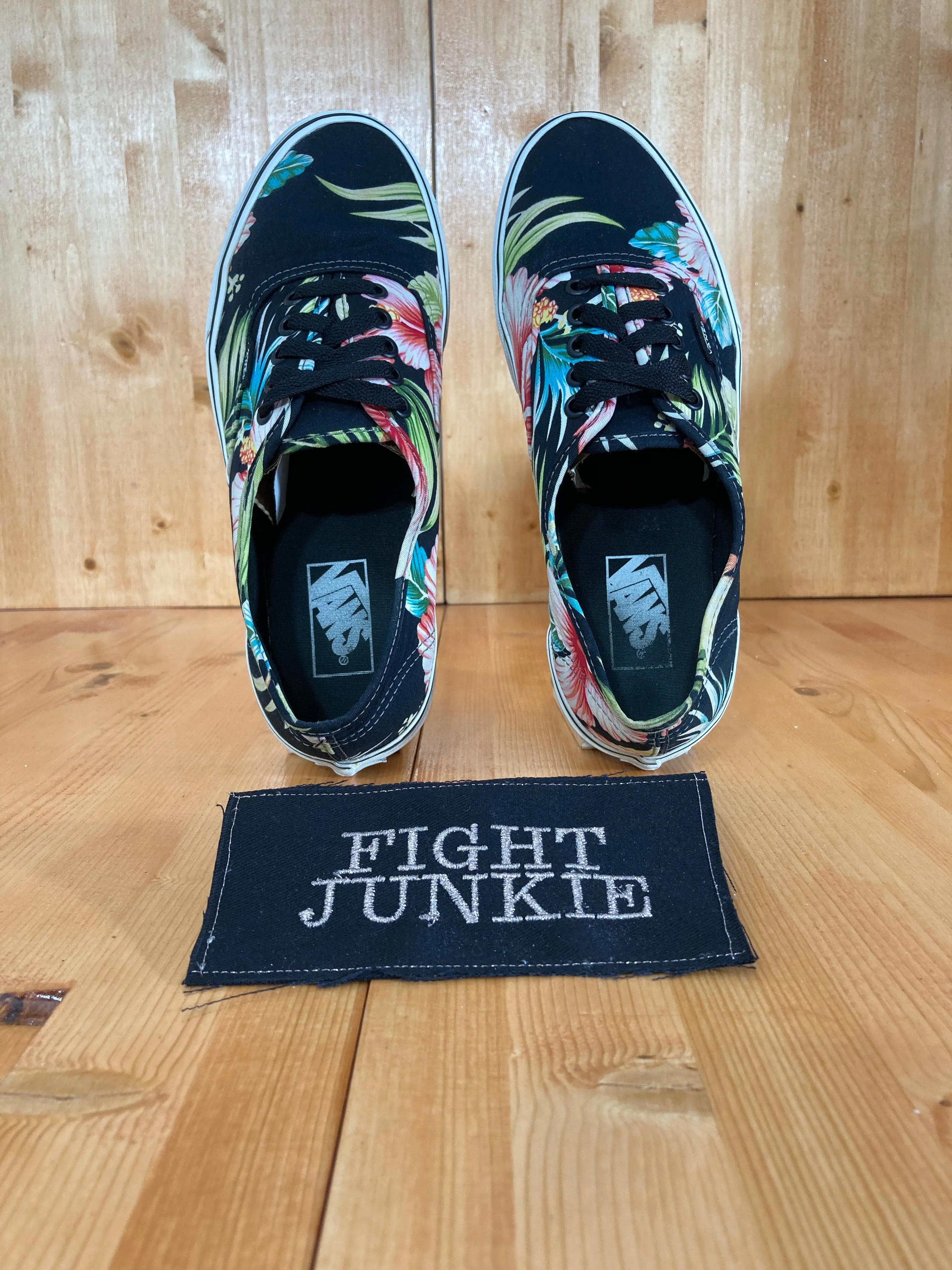 VANS OLD SKOOL CANVAS Women Size 9 Low Top Shoes Sneakers Floral